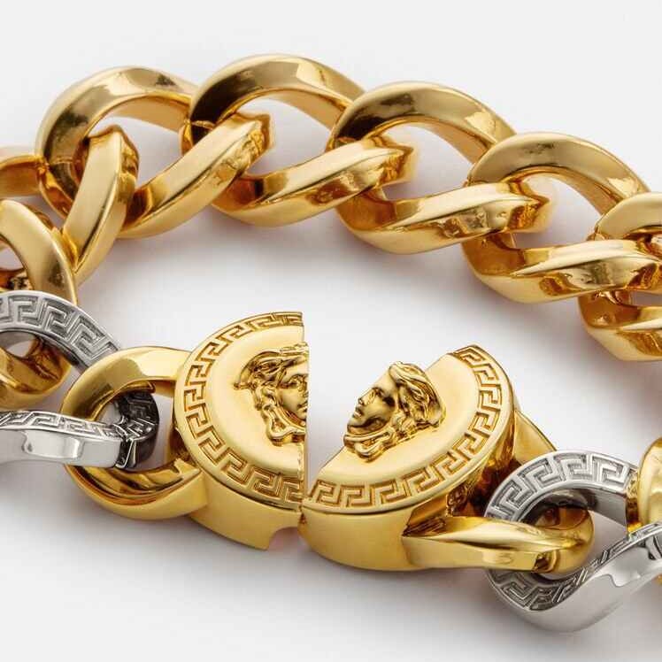 دستبند طلا ورساچه