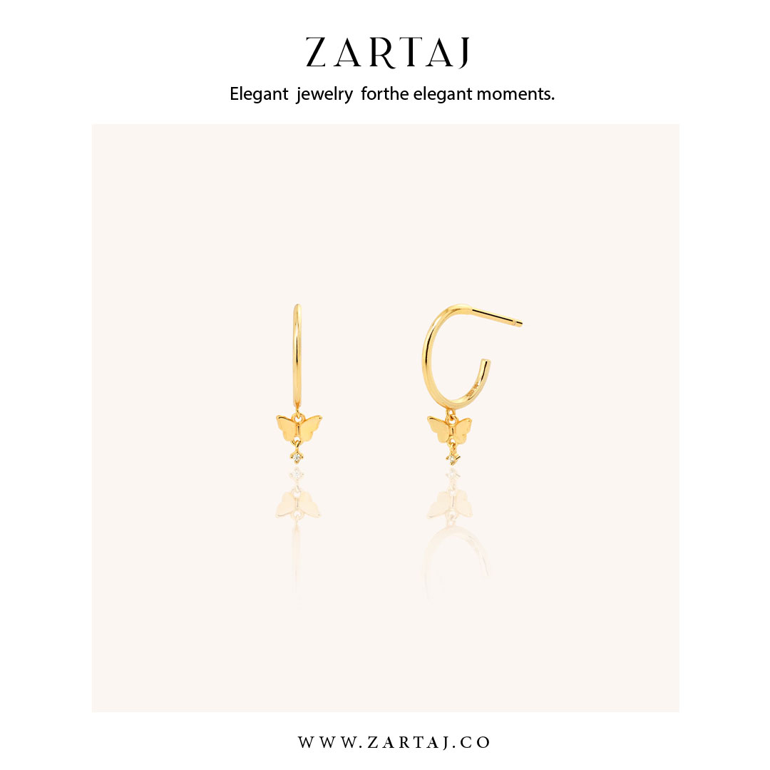 گوشواره طلا زرتاج کد gtz۰31