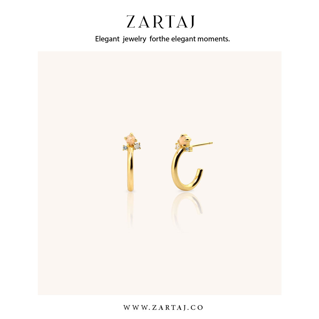 گوشواره طلا زرتاج کد gtz۰32