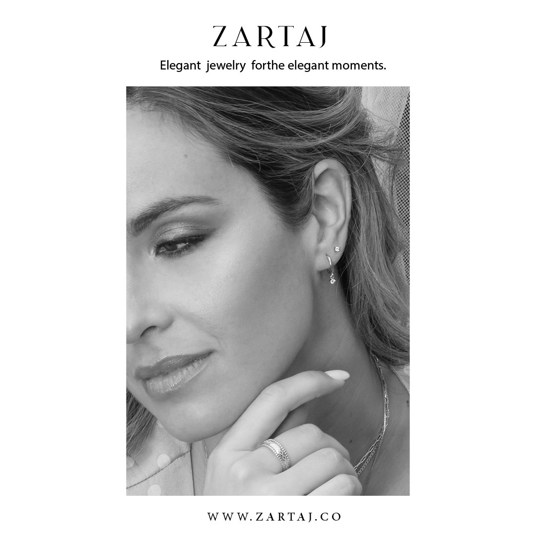 گوشواره طلا زرتاج کد gtz۰۵5