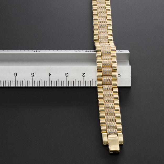 دستبند طلا رولکس کد rox01